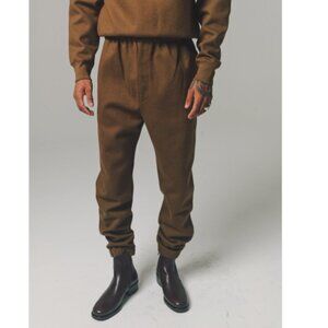 Lemaire Havana Sweatpants Mens Large Brown